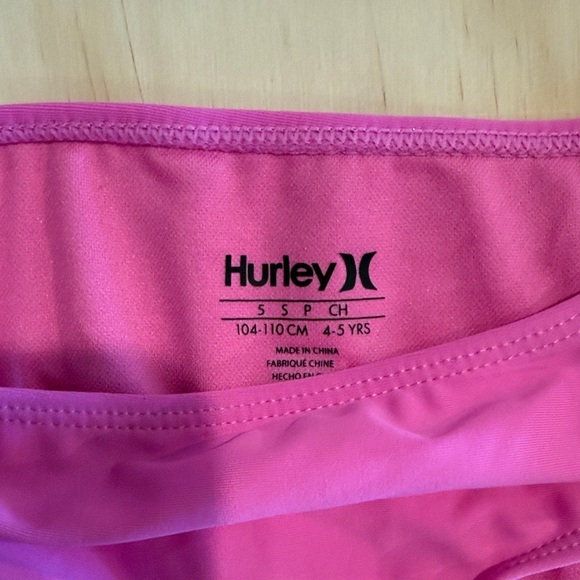 Hurley Kids Gradient Pink Rashguard Set - Picture 3 of 5